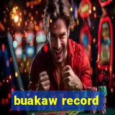 buakaw record